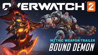 Overwatch 2 | Mythic Bound Demon Reinhardt Weapon Skin Trailer