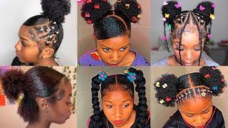 elegant SLAYED 4C/4B HAIRSTYLES + SLAYED EDGES 🩵|  