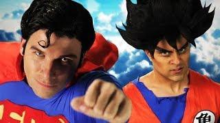 Goku vs Superman. Epic Rap Battles of History