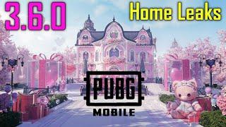 PUBG Mobile Home Items Leaks 3.6.0