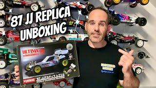 Unboxing The Kyosho Ultima 87 JJ Replica 60th Anniversary Limited 2WD Racing Buggy