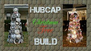 Hubcap Christmas Tree Build