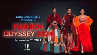 Iqra University X Aifd Presents Fashion Odyssey 2024