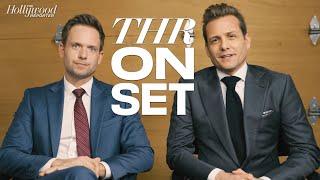 Patrick J. Adams & Gabriel Macht Share Advice for 'Suits' Spinoff Cast on Set of Super Bowl Ad