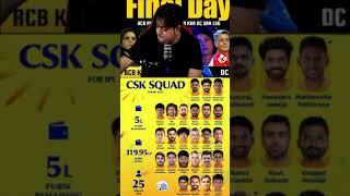 Chennai Super Kings Squads in IPL 2025  #chennaisuperkings #msdhoni #abcricinfofan