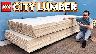 LEGO City Table Top Wood Has Arrived!