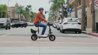 Introducing the Phantomgogo Commuter R1: Our seated electric scooter #electricscooter #ecofriendly