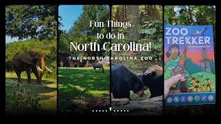 North Carolina Zoo! Let’s take a tour, see some animals + Free Zoo Trekker activity program.