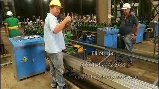 45m fast speed c channel roll forming machine from China ZHONGTUO machinery made for Philiphines