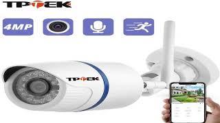 4MP 1080P IP Camera Outdoor WiFi Security Camera Wireless Video Surveillance Wi