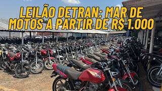 ENCONTRE SUA MOTO NO LEILÃO DETRAN POR MENO DE  R$ 1.200