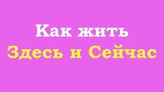 Как жить Здесь и Сейчас