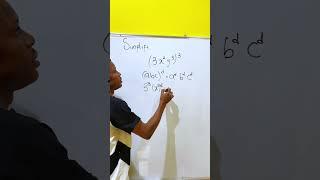 Laws of indices. #mathtutor #maths #algebra #education