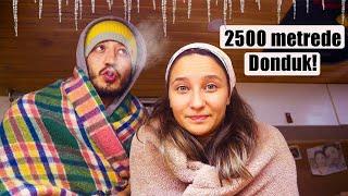 DONMUŞ GÖLDE KARAVANDA KALDIK (2500 metre -8 derece) |  Dopdolu bir gezi | Kayseri | Vanlife