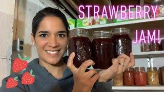 How to make strawberry jam/Canning strawberry jam/Make it make