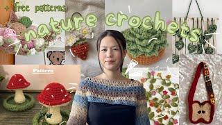 30+ NATURE crochet ideas  (+ FREE Patterns)