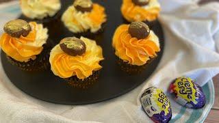 Easy Chocolate Cupcakes | Crème Egg | Easter desserts