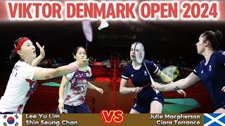 Great Battle! Lee Yu Lim/Shin Seung Chan (KOR) vs Macpherson/Torrance (SCO) | R32 | Badminton VDO24