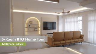 5-Room BTO Home Tour | Matilda Sundeck | Interior Design in Singapore