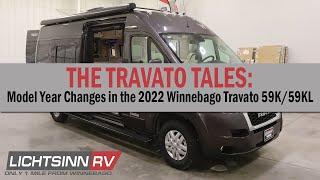 LichtsinnRV.com - What's New? Model Year Changes in the 2022 Winnebago Travato 59K & 59KL