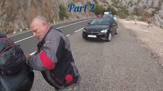 Part 2 DALMATIAN COAST. Road  Trip  HONDA MOTORCYCLE Journey #travelandadventure