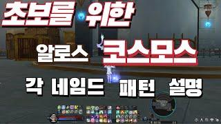 아이온 클래식 [알로스 코스모스] 초보를 위한 각 네임드 설명 패턴 AION CLASSIC Cleric