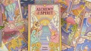 Alchemy of the Spirit   Oracle Deck Review and Flip Through