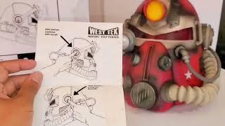 [Full Scale] Fallout Nuka Cola T-51 Helmet W/Lights, Voice change & Articulation | Unboxing & Review