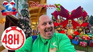 48H AVANT LA SAISON DE NOEL A DISNEYLAND PARIS