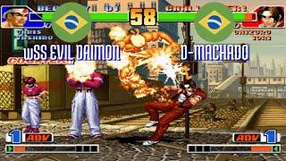 FT5 @kof98: wSS EVIL DAIMON (BR) vs D-MACHADO (BR) [King of Fighters 98 Fightcade] Nov 28