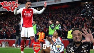  Arsenal 5-1 Man City | Troopz Match Reaction | TAKE YOUR TIME WITH IT!! HAALAND GOT HUMBLED! 