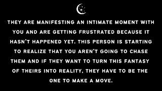 THEY ARE MANIFESTING AN INTIMATE MOMENT WITH YOU... [Soulmates Twin Flames]