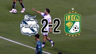 Puebla vs León | Jornada 3 | Apertura 2024 | Resumen 2-2