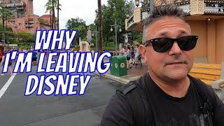 Why I'm Leaving Disney World As A Cast Member! Plus New Elemental Float! Time To Move On From Disney