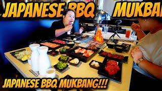 Wagyu Steak + Pork Belly Mukbang 먹방 All You Can Eat Japanese BBQ Eating Show!!! (Cooking and Eating)