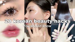 20 Korean Beauty Hacks That'll Change Your Life forever  / Beauty hacks