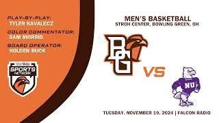 Bowling Green Men's Basketball vs Niagara Falcon Media Sports Network Broadcast (Nov. 19, 2024)