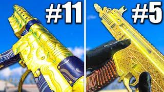 Ranking Every GOLD CAMO in Cod History