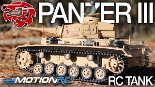 Heng Long Panzer III Ausf. H RC Tank | Motion RC Overview