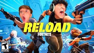 Winning *NEW* Fortnite Reload w/ Chase (First Reaction)