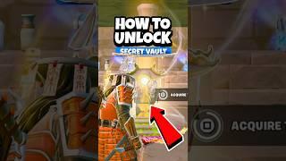 How to UNLOCK the SECRET VAULT in Fortnite