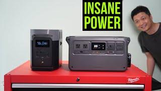 Insane Power: DJI Portable Power Station 1000 vs. EcoFlow DELTA 2. In-Depth Review