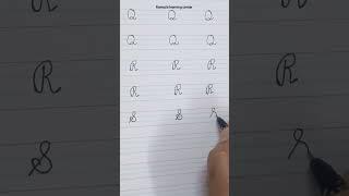 Capital s cursive writing/cursive writing capital s/ #shorts #capitalscursivewriting #cursivewriting