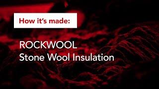 Take a tour of how our stone wool insulation is made