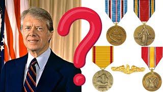 What Were Jimmy Carter's Military Medals?