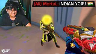 MortaL *shocking reaction* to INDIAN YORU