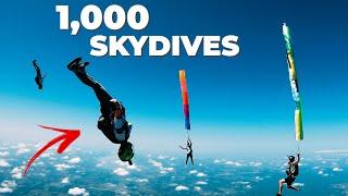 This is what 1,000 Skydives looks like 