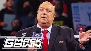 Paul Heyman Talks Roman Reigns, Seth Rollins, CM Punk | WWE SmackDown 3/14/25 | WWE on USA