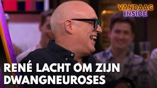 René lacht om zijn dwangneuroses: 'Elke dag stofzuig ik de auto en maak ik het toilet schoon'