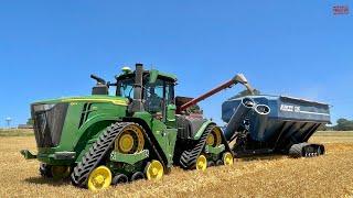 TRACTORS at Work: JOHN DEERE 9RX 490